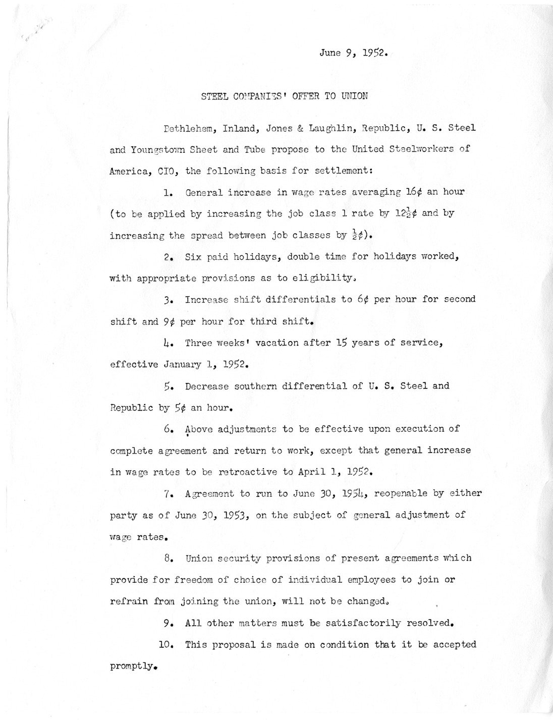 Statement of Phillip Murray with Related Material