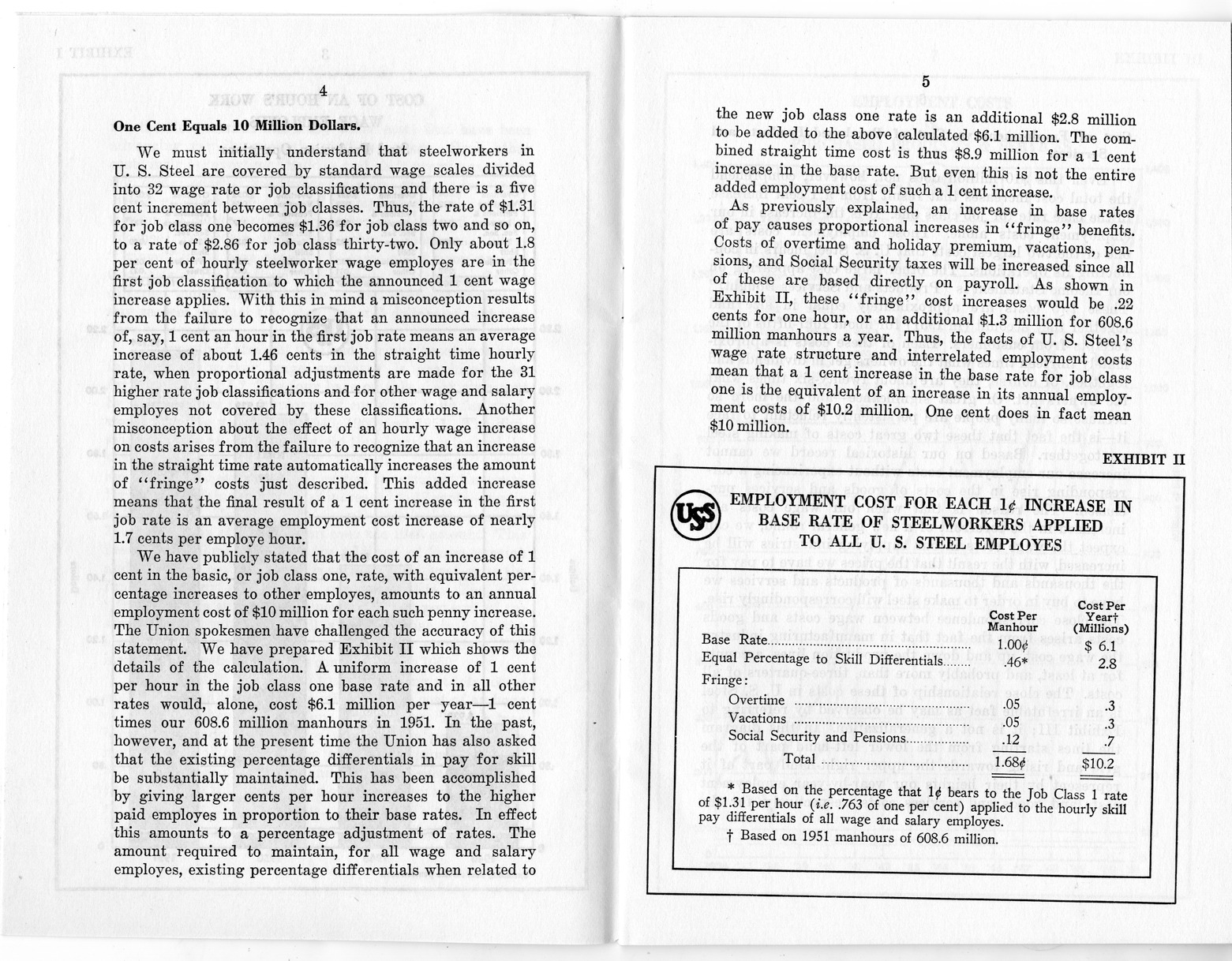 Wage Stabilization Board, Steel Panel, Case Number D-18-C, Statement of R. C. Tyson, Vice President and Comptroller, United States Steel Corporation