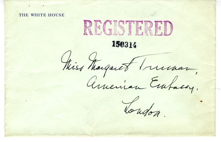 Letter from Harry S. Truman to Margaret Truman