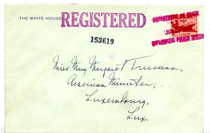 Letter from Harry S. Truman to Margaret Truman