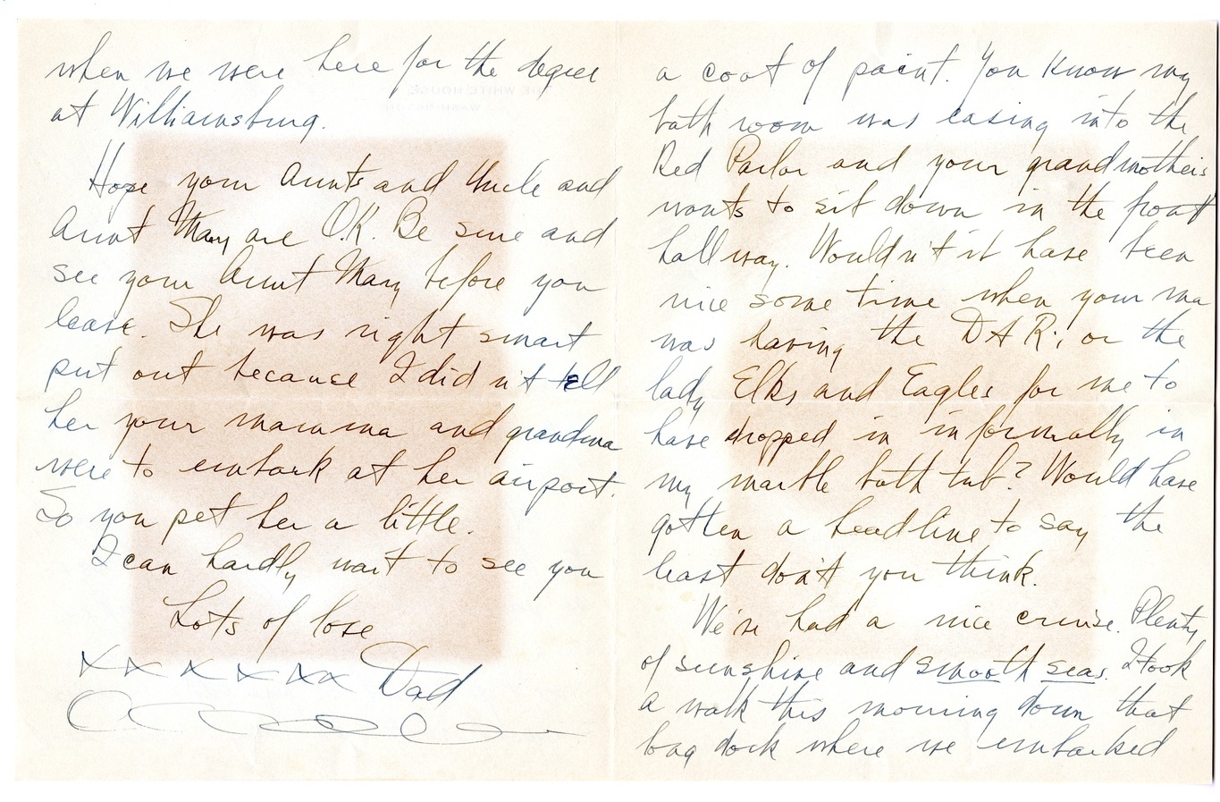 Letter from Harry S. Truman to Margaret Truman