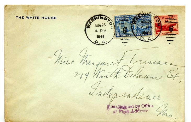 Letter from Harry S. Truman to Margaret Truman