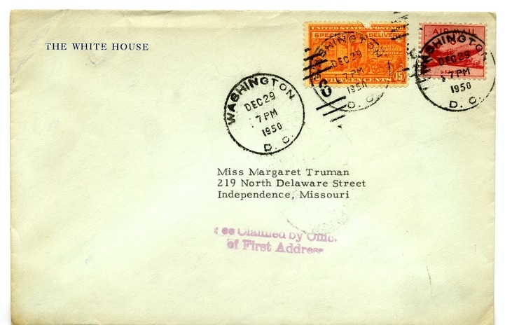 Note from Harry S. Truman to Margaret Truman
