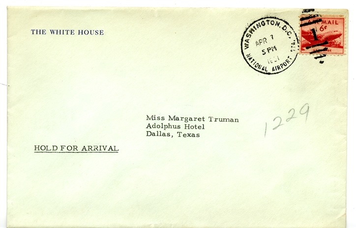Letter from Harry S. Truman to Margaret Truman