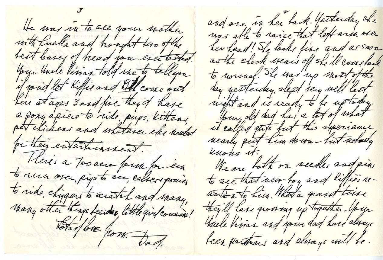 Letter from Harry S. Truman to Margaret Truman