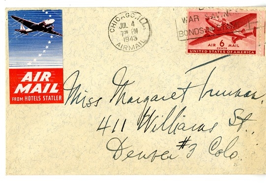 Letter from Harry S. Truman to Margaret Truman