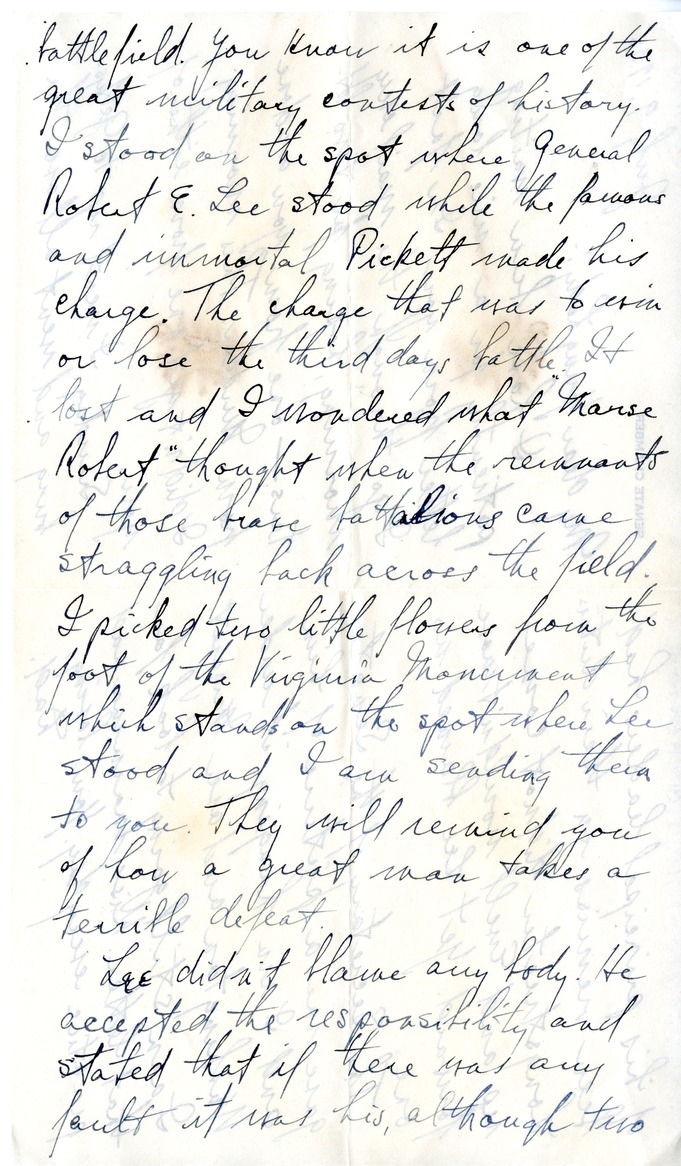Letter from Harry S. Truman to Margaret Truman