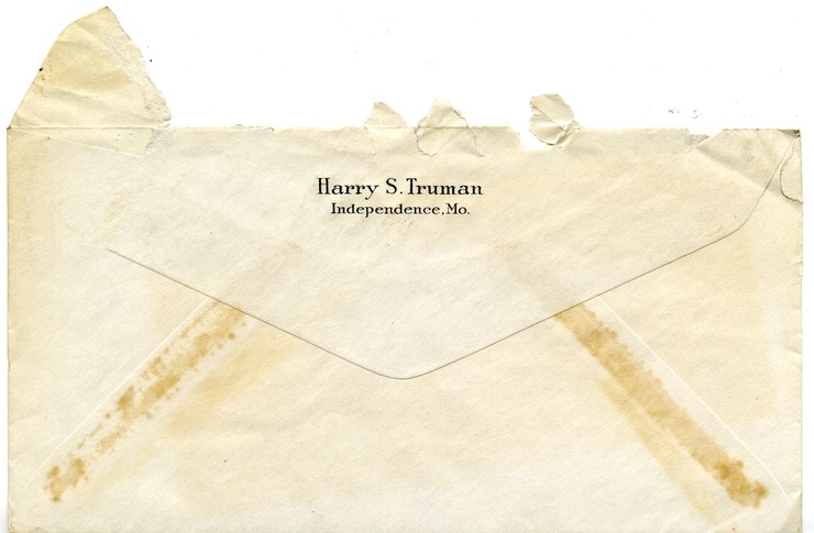 Letter from Harry S. Truman to Margaret Truman