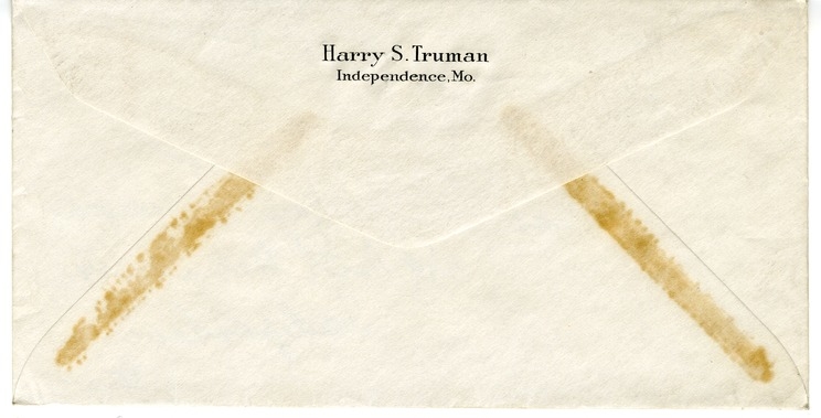 Letter from Harry S. Truman to Margaret Truman
