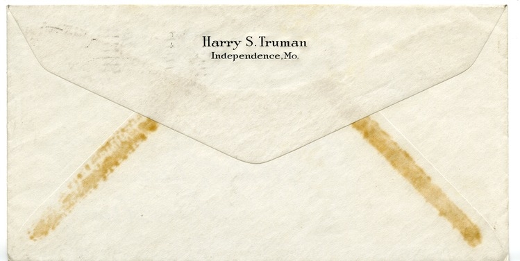 Letter from Harry S. Truman to Margaret Truman
