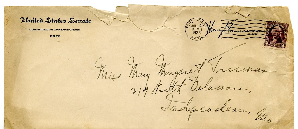 Letter from Harry S. Truman to Margaret Truman