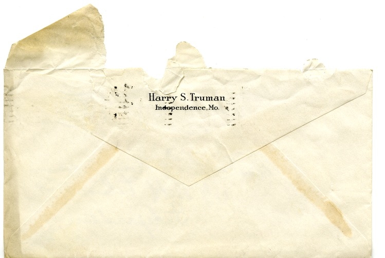 Letter from Harry S. Truman to Margaret Truman