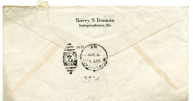 Letter from Harry S. Truman to Margaret Truman