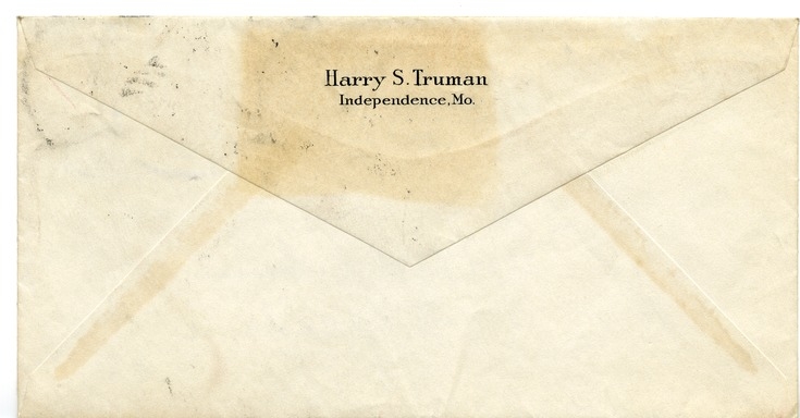 Letter from Harry S. Truman to Margaret Truman