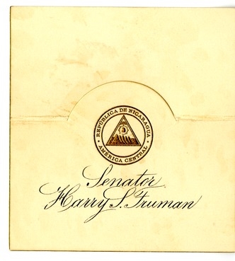 Letter from Harry S. Truman to Margaret Truman