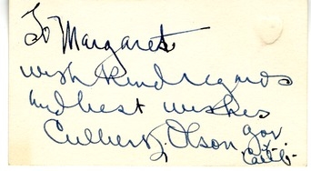 Letter from Harry S. Truman to Margaret Truman