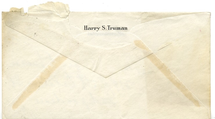 Letter from Harry S. Truman to Margaret Truman