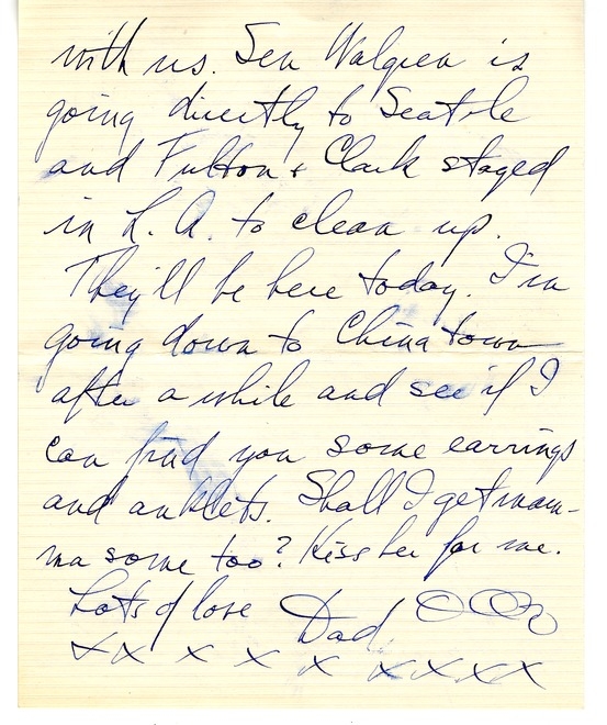 Letter from Harry S. Truman to Margaret Truman
