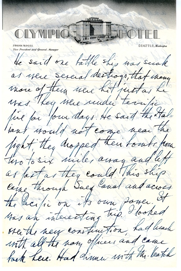 Letter from Harry S. Truman to Margaret Truman