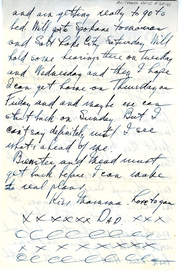 Letter from Harry S. Truman to Margaret Truman