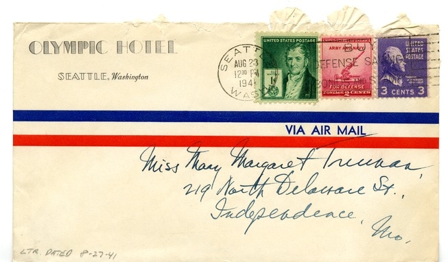 Letter from Harry S. Truman to Margaret Truman
