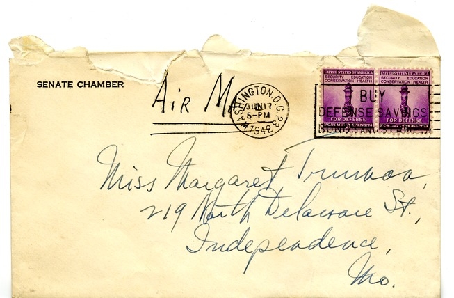 Letter from Harry S. Truman to Margaret Truman