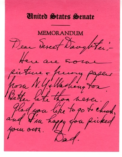 Letter from Harry S. Truman to Margaret Truman