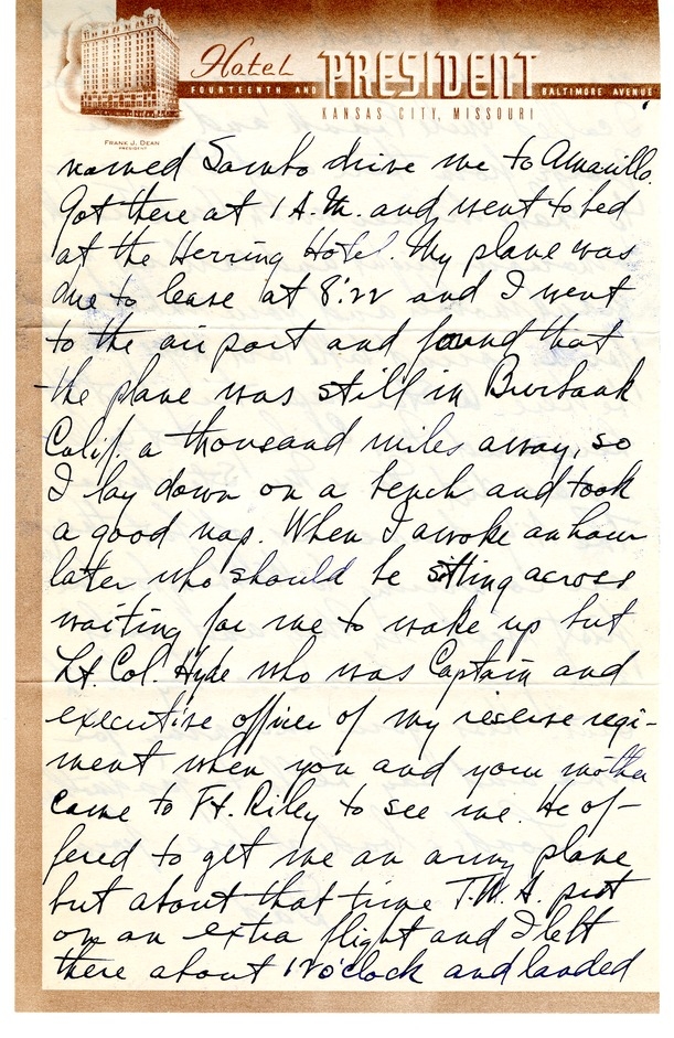 Letter from Harry S. Truman to Margaret Truman