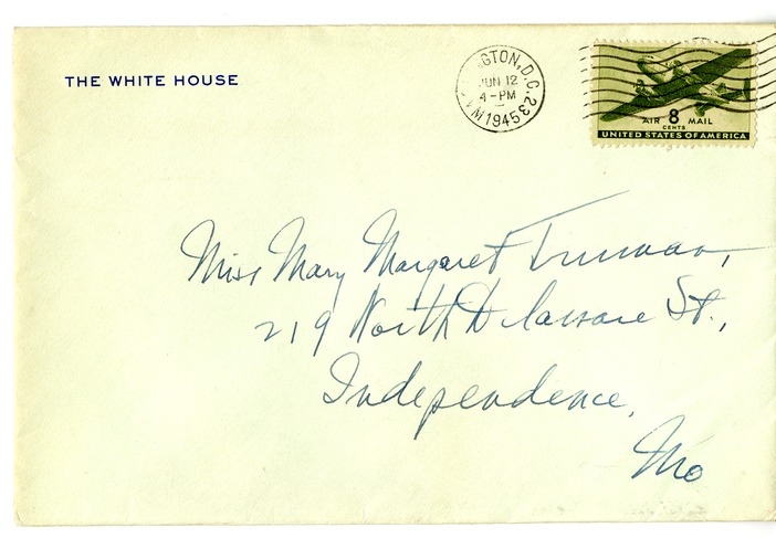 Letter from Harry S. Truman to Margaret Truman