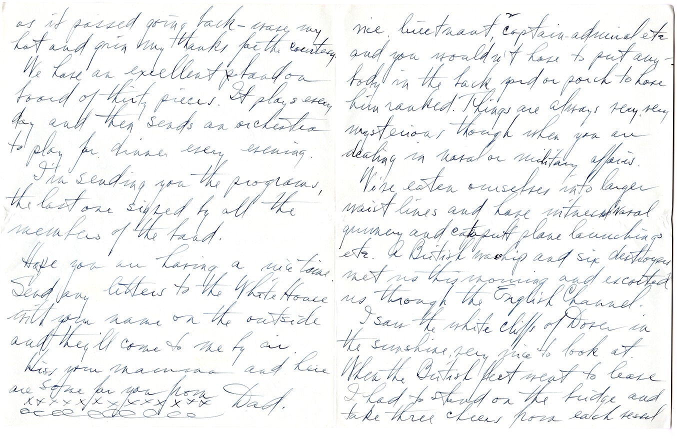 Letter from Harry S. Truman to Margaret Truman