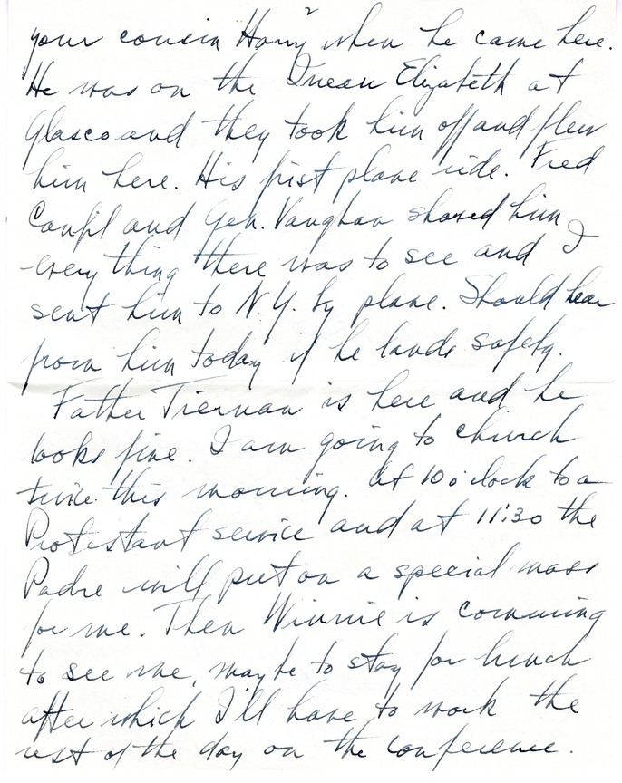 Letter from Harry S. Truman to Margaret Truman