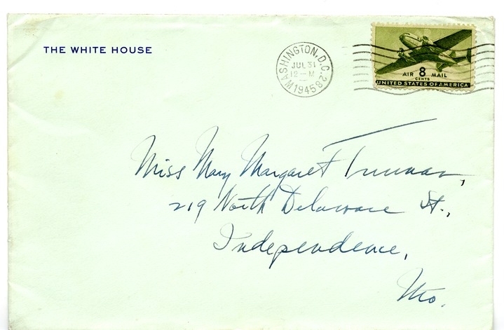 Letter from Harry S. Truman to Margaret Truman