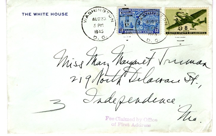 Letter from Harry S. Truman to Margaret Truman
