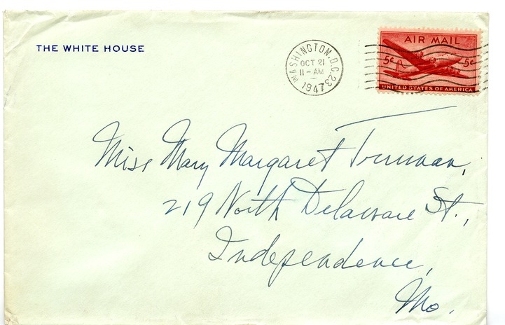 Letter from Harry S. Truman to Margaret Truman