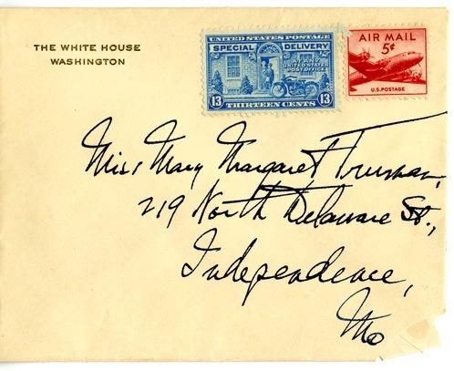 Letter from Harry S. Truman to Margaret Truman