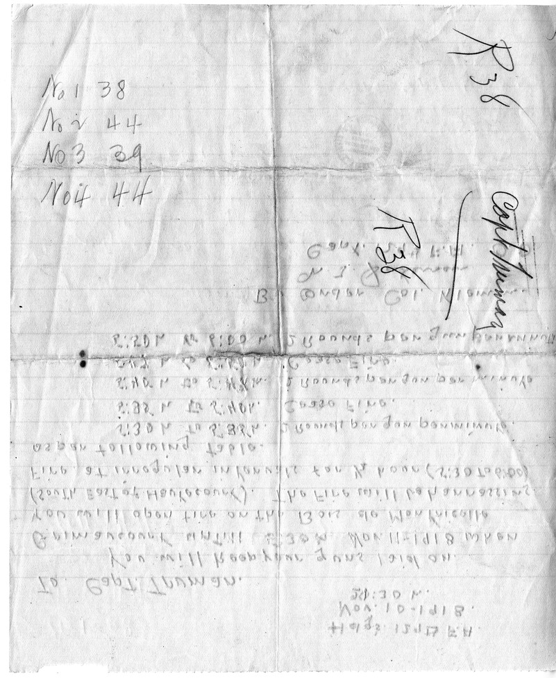 Orders from Colonel Karl Klemm to Captain Harry S. Truman