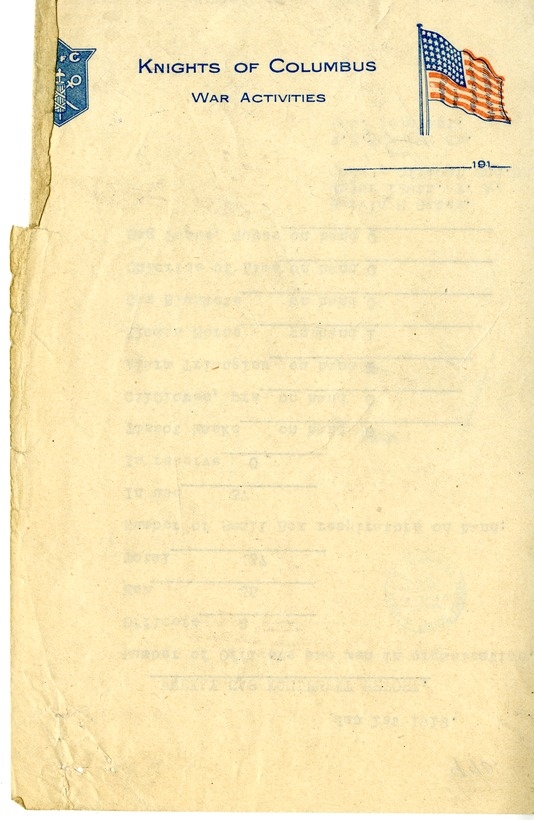 Memorandum from Captain Roger T. Sermon to All Organizations, with Attached Weekly Gas Equipment Report