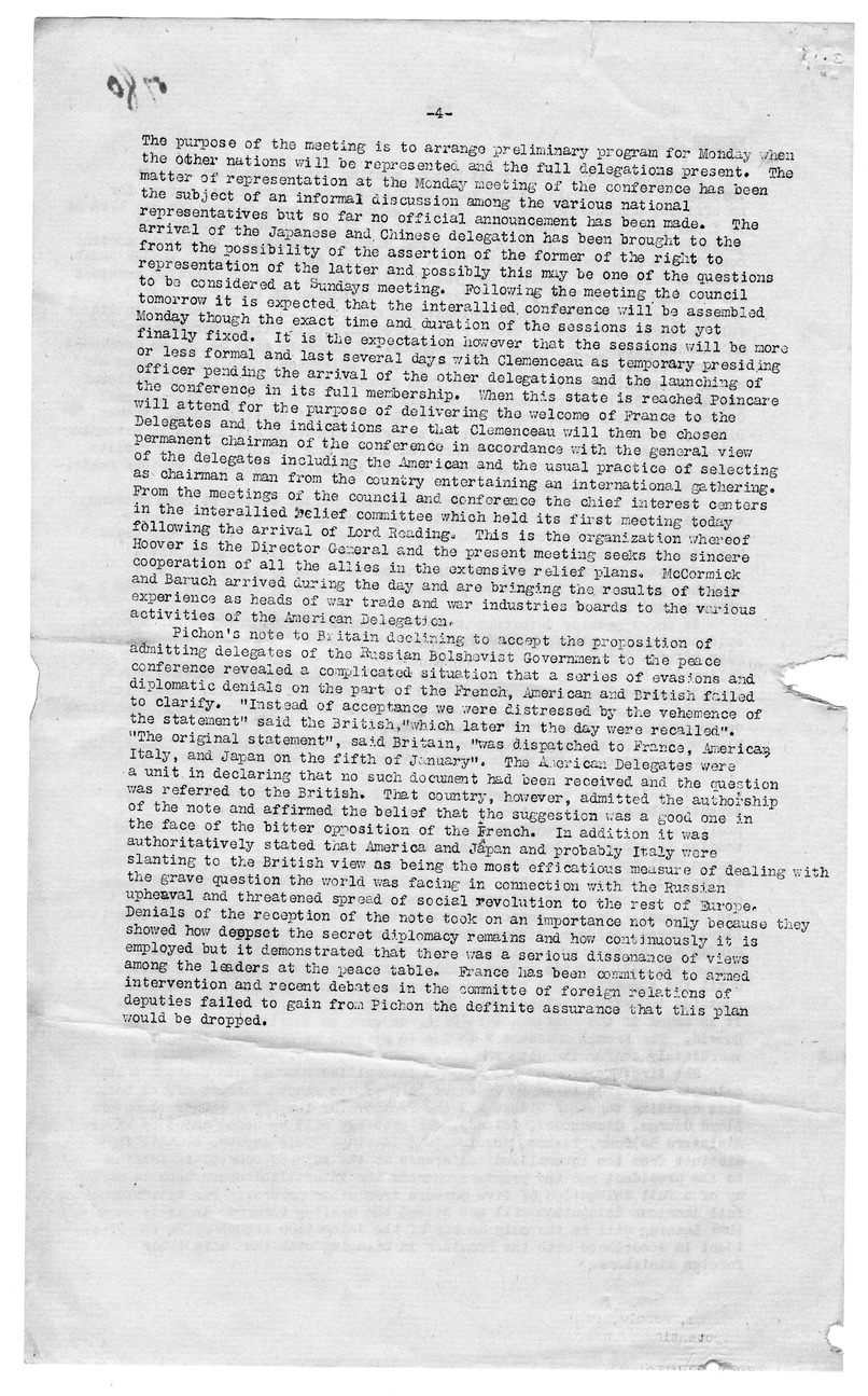 Radio Press Report