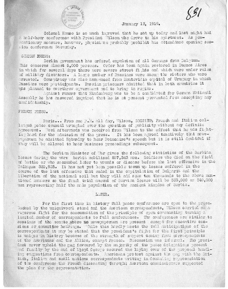 Press Report