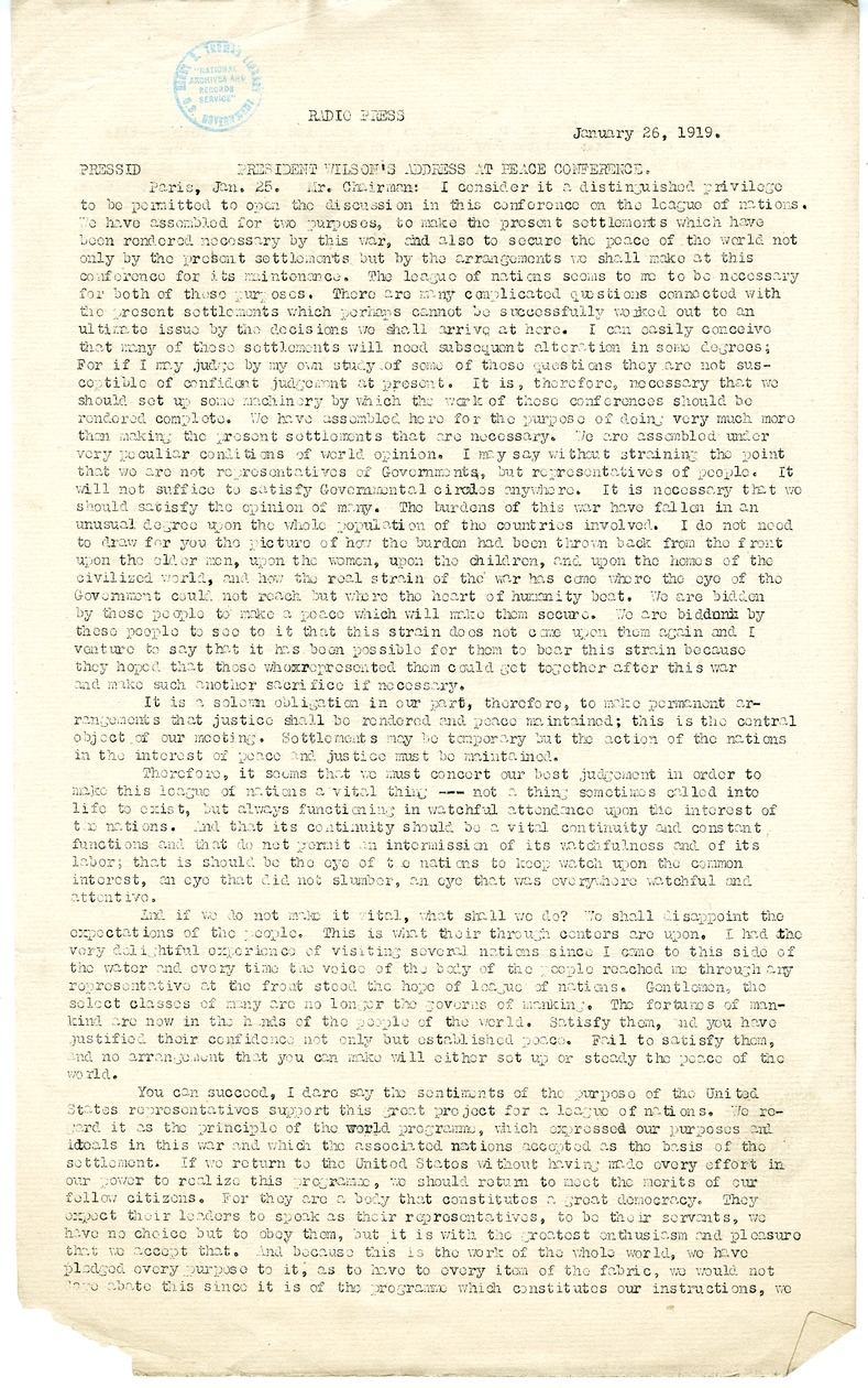 Radio Press Release