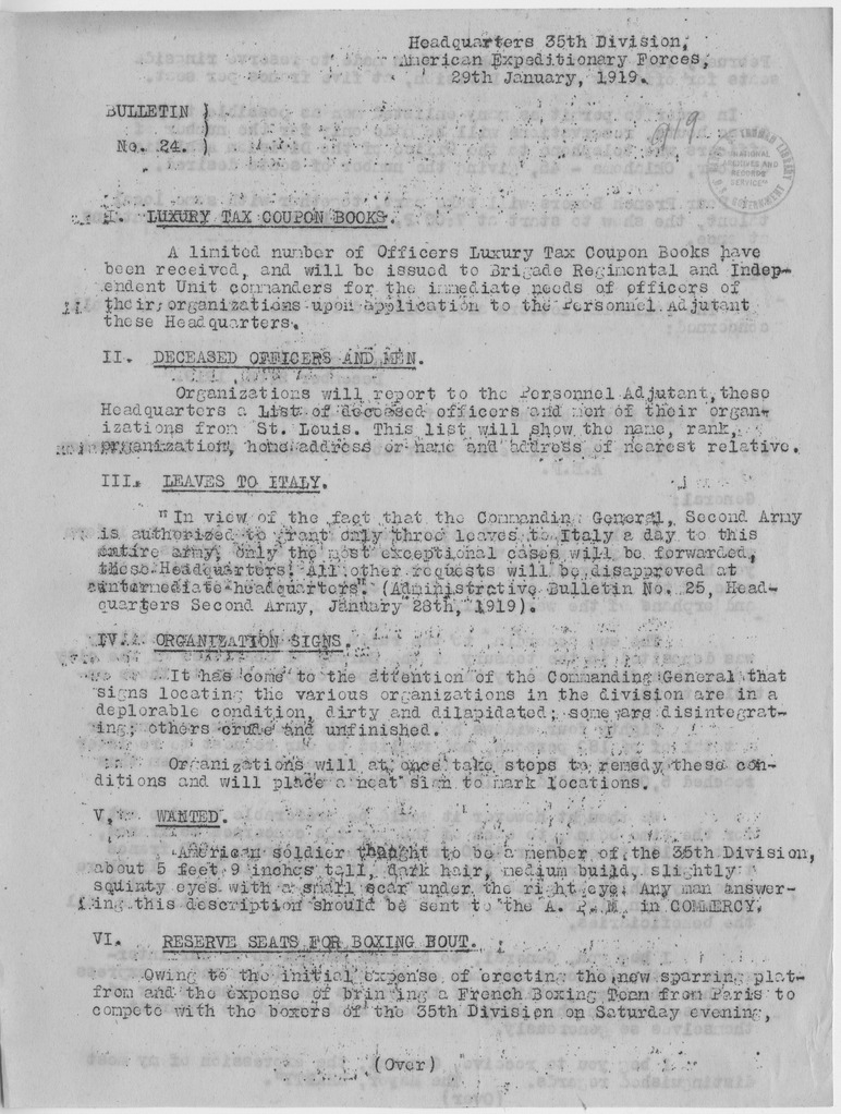 Bulletin Number 24