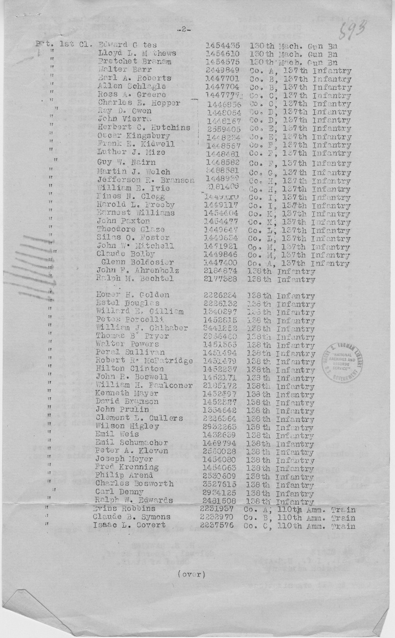 General Orders Number 14 from Colonel H. S. Hawkins