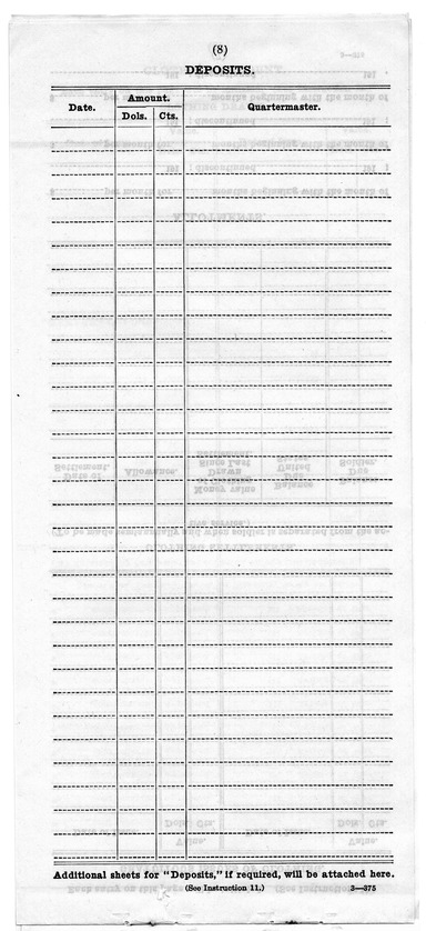 Service Record for Harry S. Truman