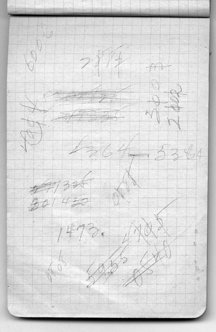 Artillery Barrage Notes and Calculations