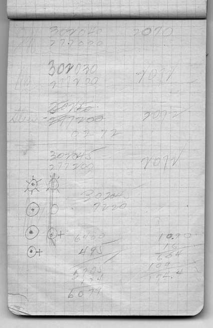 Artillery Barrage Notes and Calculations