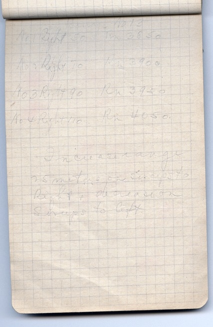 Artillery Barrage Notes and Calculations