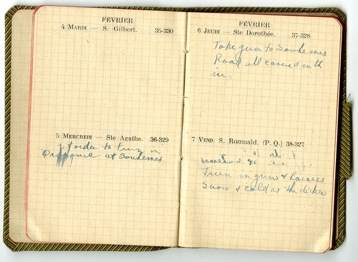 Appointment Book of Captain Harry S. Truman