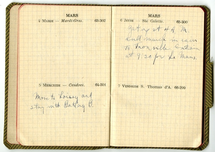 Appointment Book of Captain Harry S. Truman