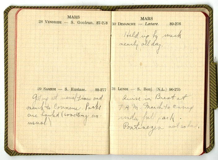 Appointment Book of Captain Harry S. Truman