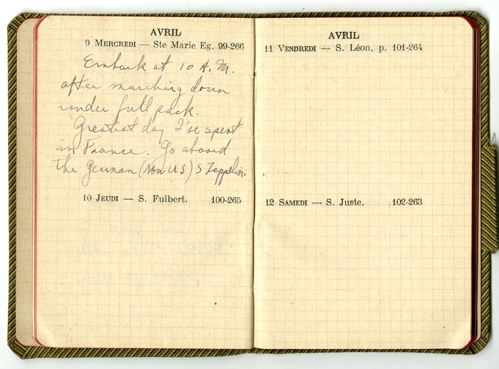 Appointment Book of Captain Harry S. Truman